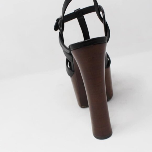 Saint Laurent #50880 Tribute Platform Heels | Size 37.5 - Picture 6 of 9